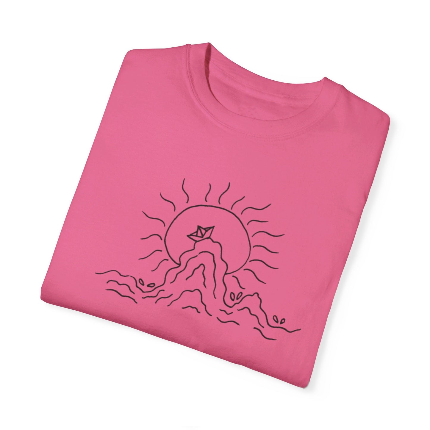 Into the Golden Hour by Maleeh Molstad limited edition unisex garment-dyed t-shirt ~ Peace