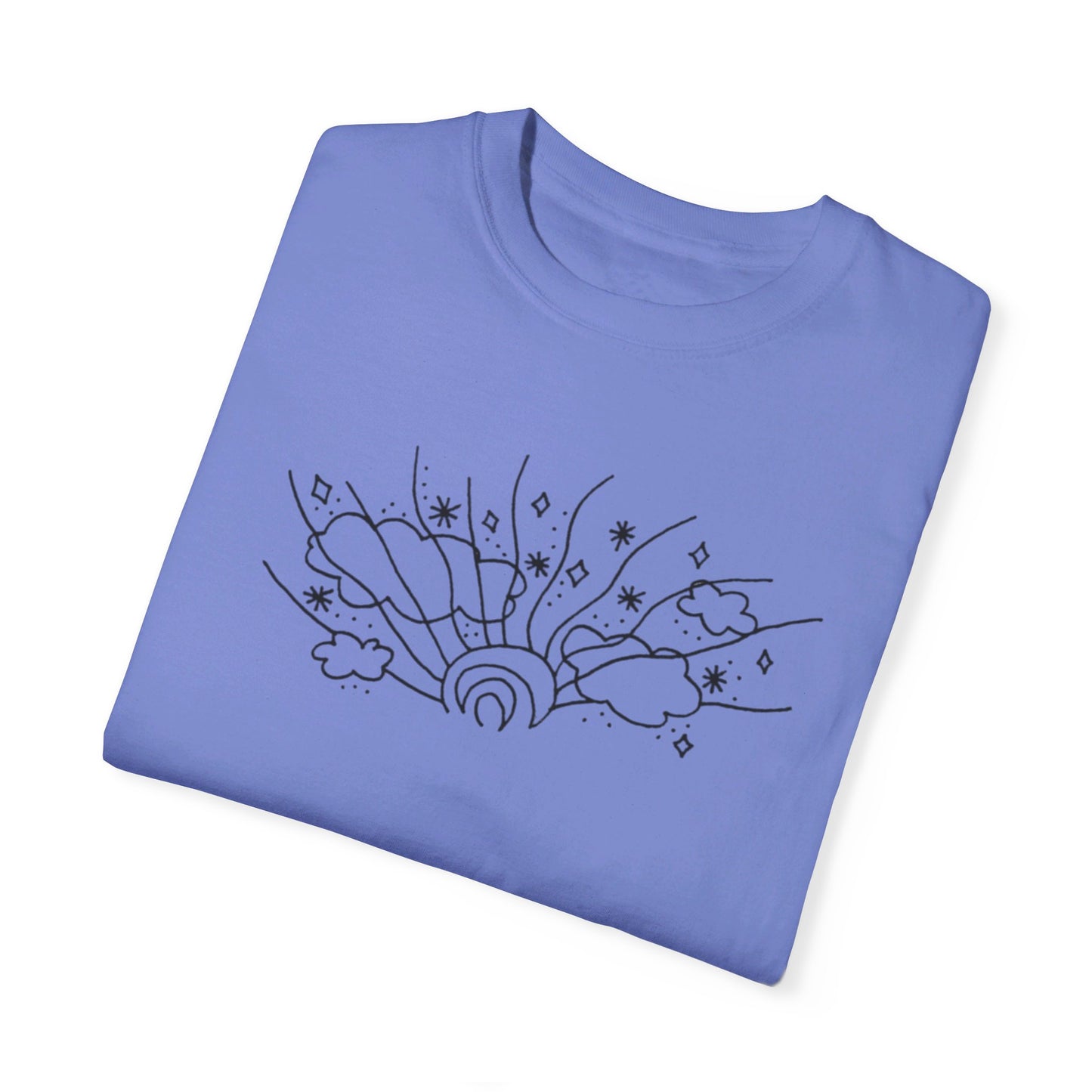 Into the Golden Hour by Maleeh Molstad limited edition unisex garment-dyed t-shirt ~ Summer