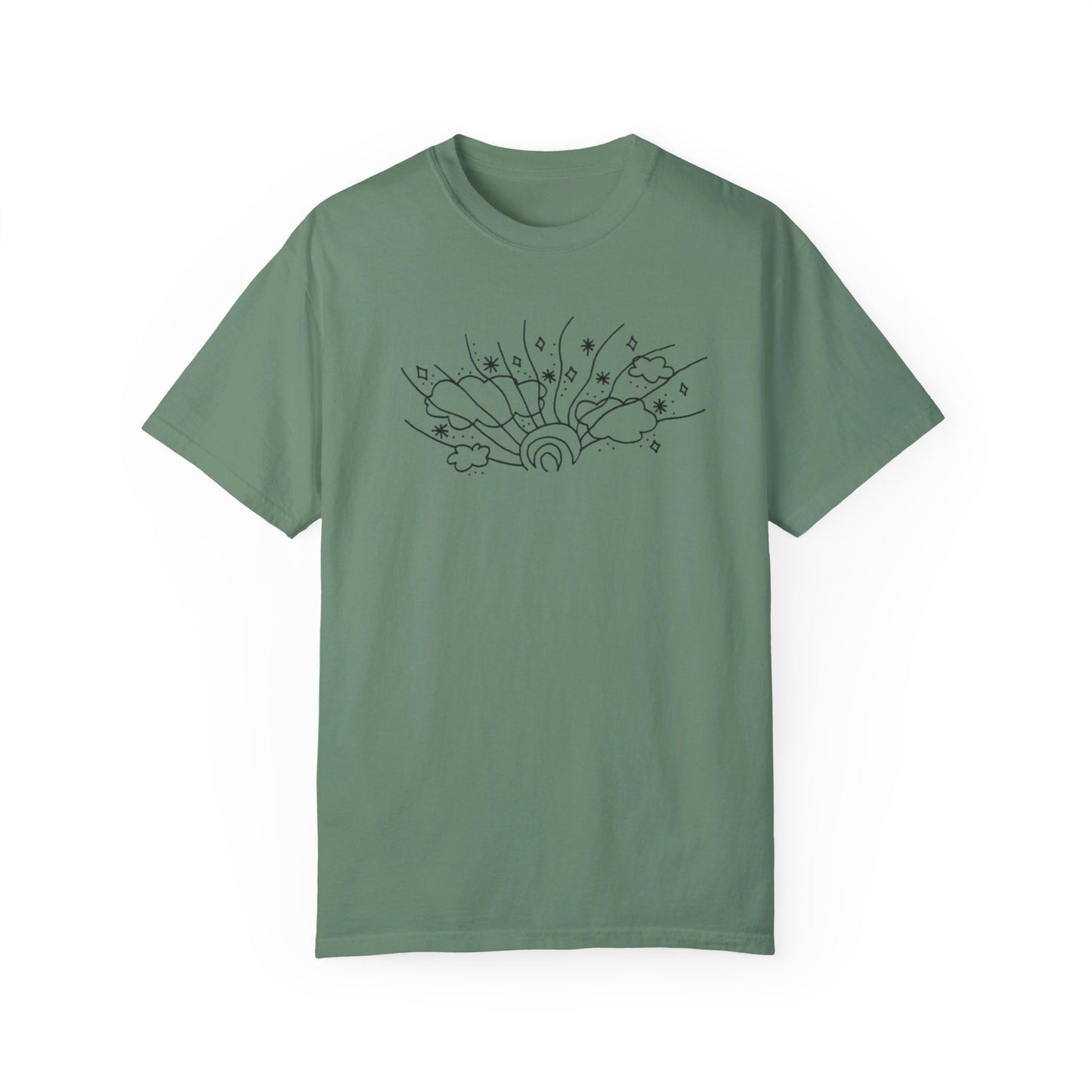 Into the Golden Hour by Maleeh Molstad limited edition unisex garment-dyed t-shirt ~ Summer