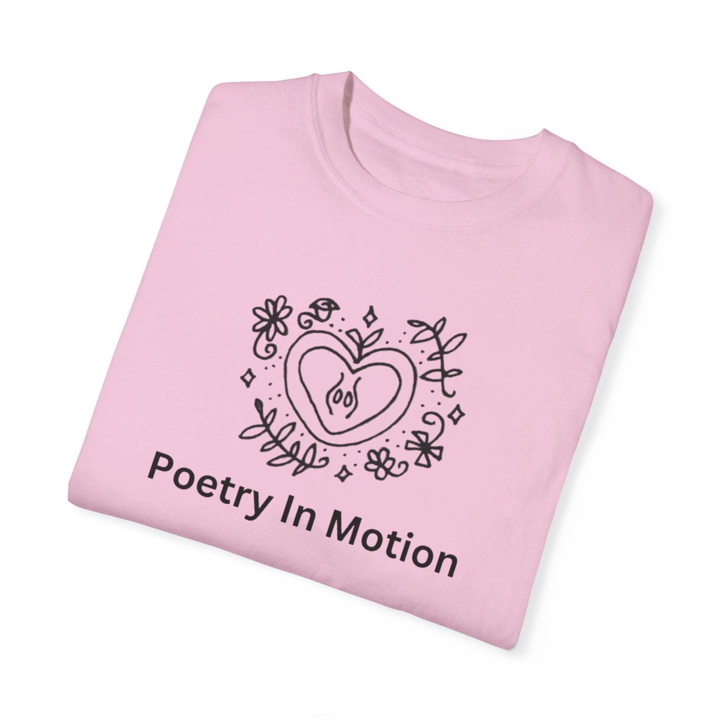 Poetry in Motion by Maleeh Molstad limited edition unisex garment-dyed t-shirt ✨☀️🌙