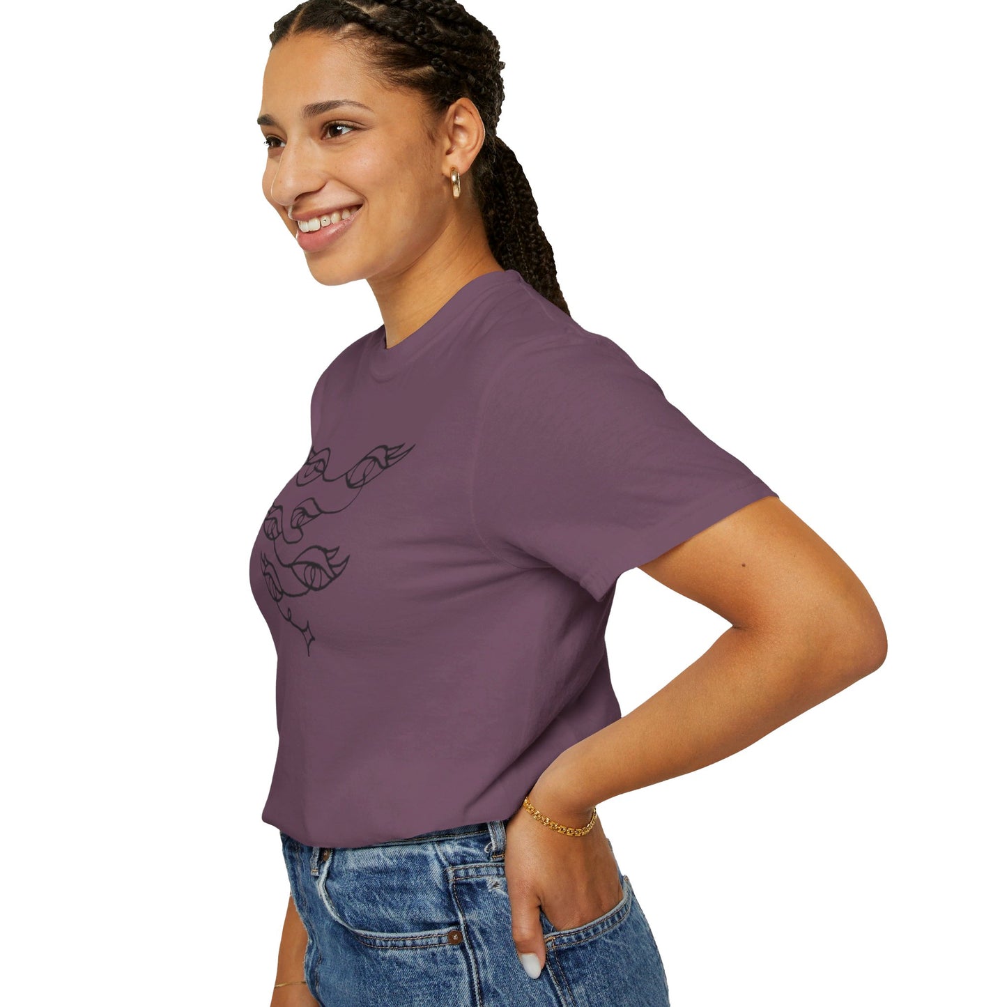 Into the Golden Hour by Maleeh Molstad limited edition unisex garment-dyed t-shirt ~ Gypsy