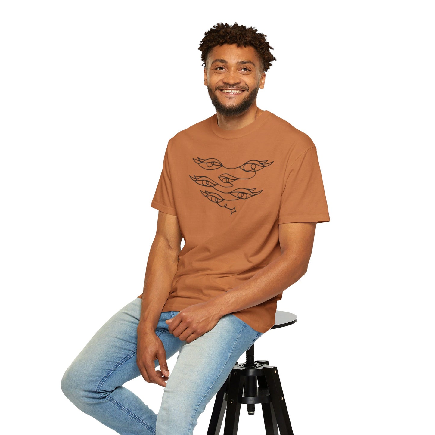 Into the Golden Hour by Maleeh Molstad limited edition unisex garment-dyed t-shirt ~ Gypsy