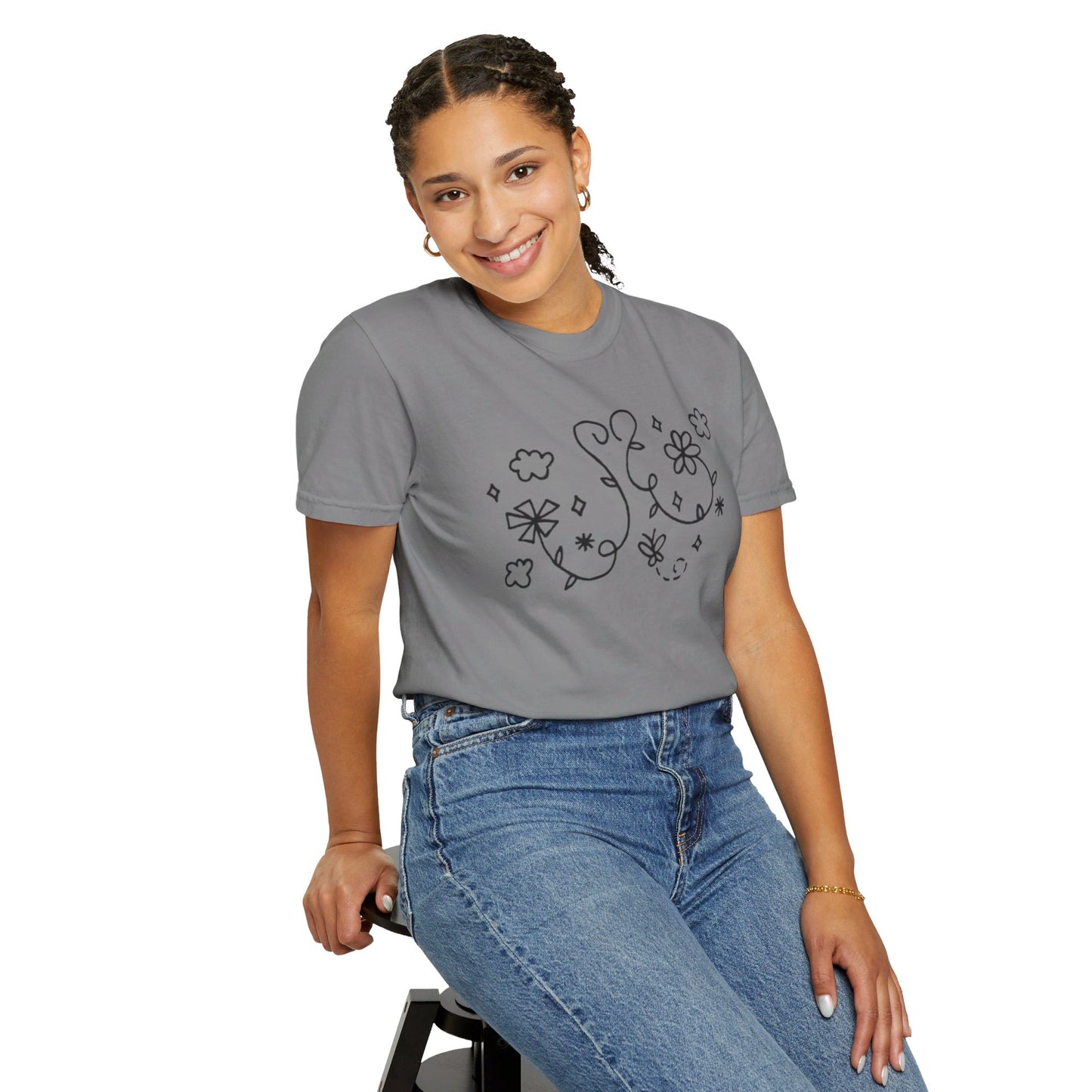 Into the Golden Hour by Maleeh Molstad limited edition unisex garment-dyed t-shirt ~ Lessons