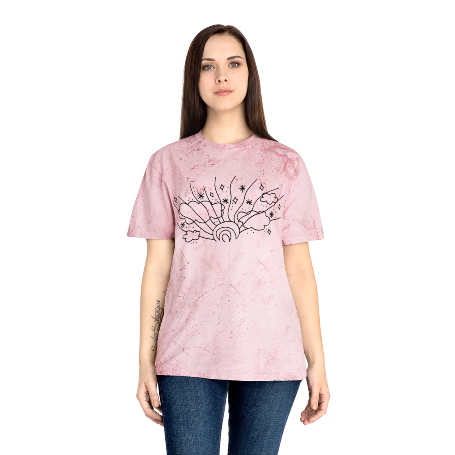 Into the Golden Hour by Maleeh Molstad limited edition unisex color blast t-shirt ~ Summer