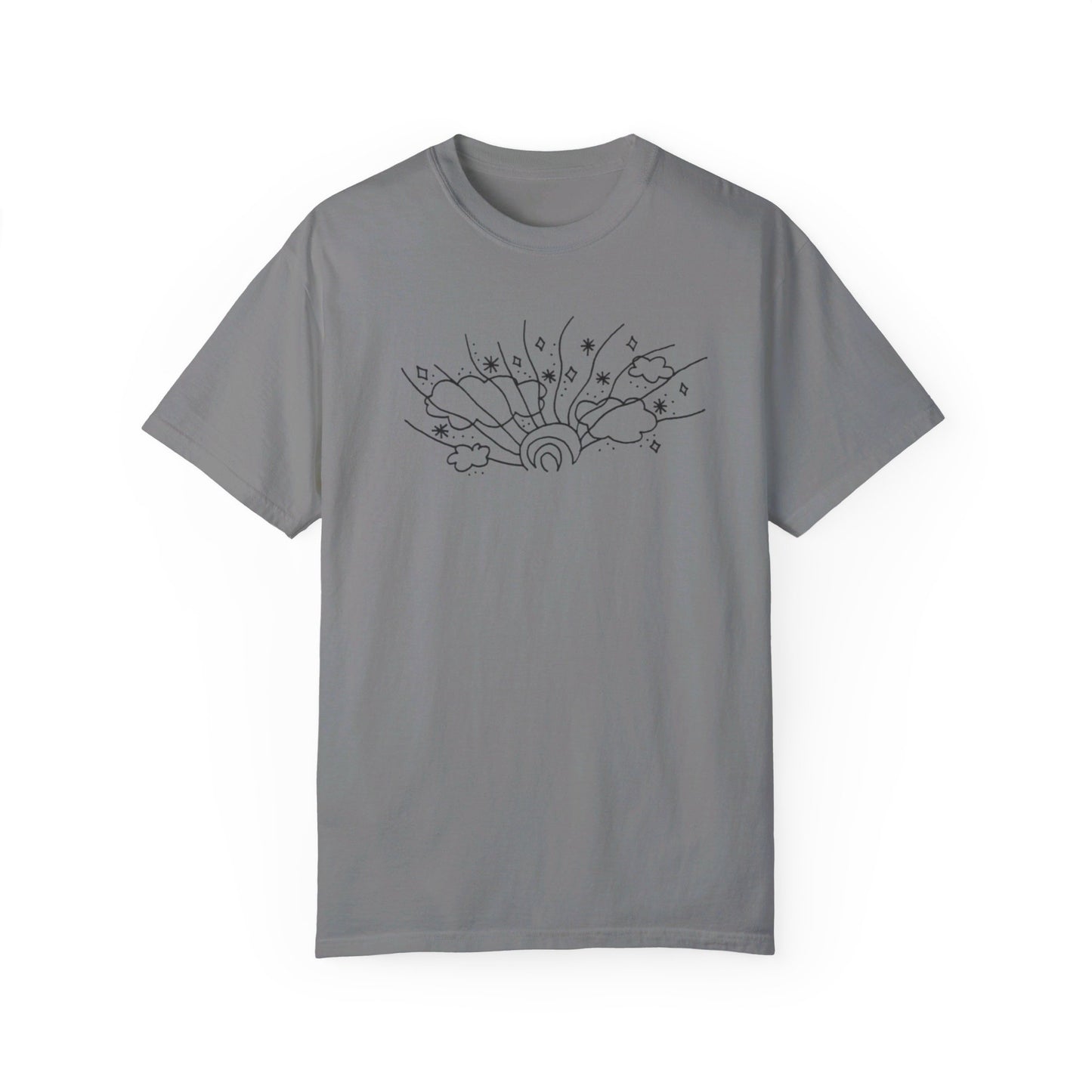 Into the Golden Hour by Maleeh Molstad limited edition unisex garment-dyed t-shirt ~ Summer