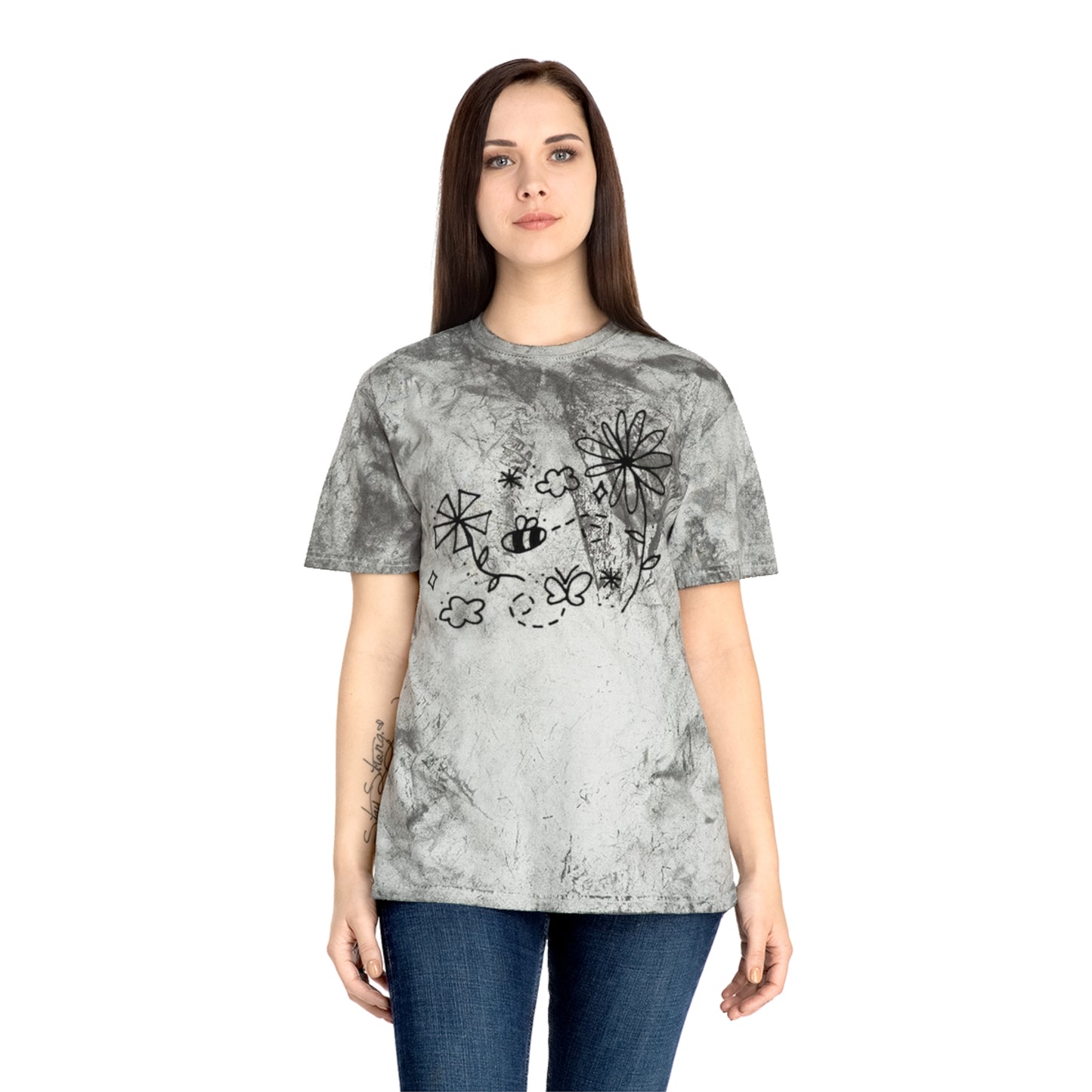 Into the Golden Hour by Maleeh Molstad limited edition unisex color blast t-shirt ~ Motion