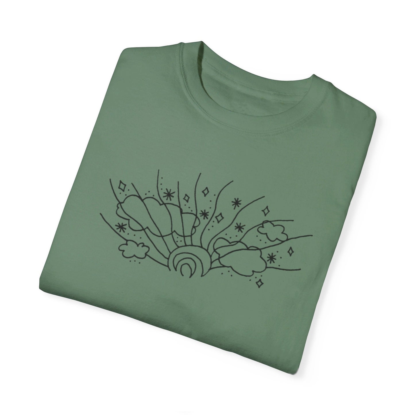 Into the Golden Hour by Maleeh Molstad limited edition unisex garment-dyed t-shirt ~ Summer