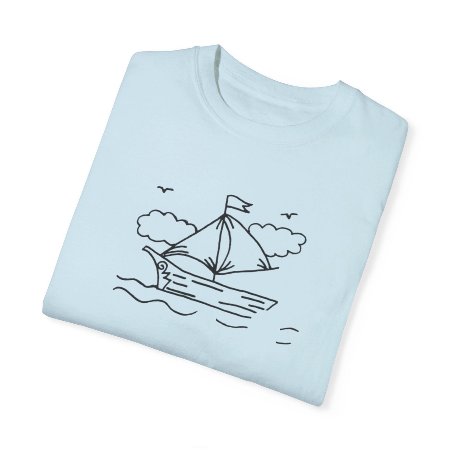 Into the Golden Hour by Maleeh Molstad limited edition unisex garment-dyed t-shirt ~ Paradise