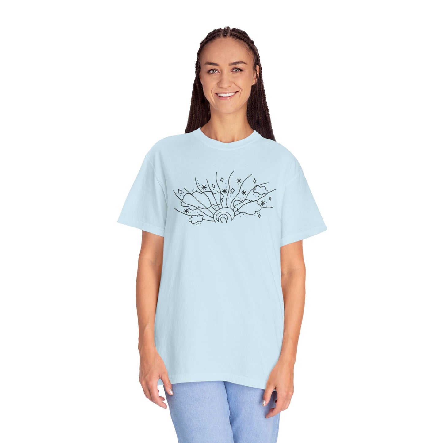 Into the Golden Hour by Maleeh Molstad limited edition unisex garment-dyed t-shirt ~ Summer