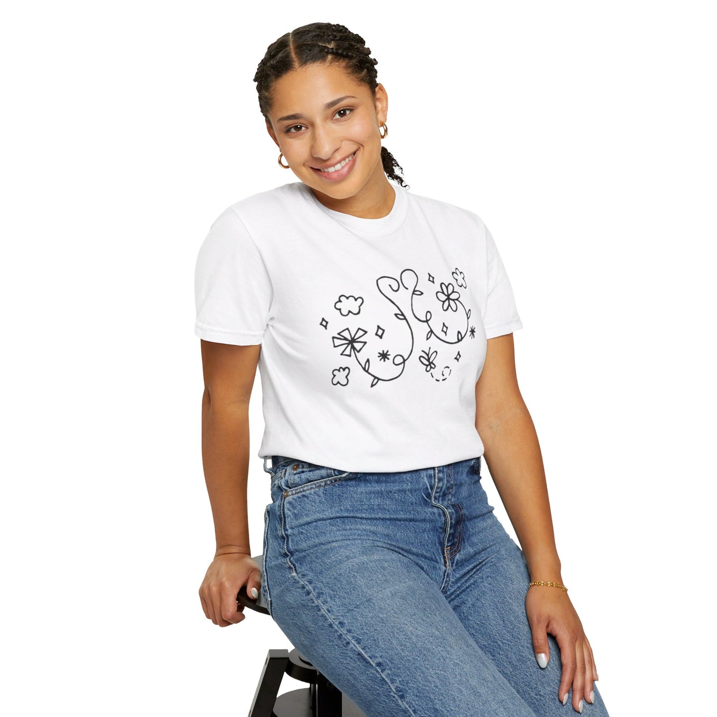 Into the Golden Hour by Maleeh Molstad limited edition unisex garment-dyed t-shirt ~ Lessons