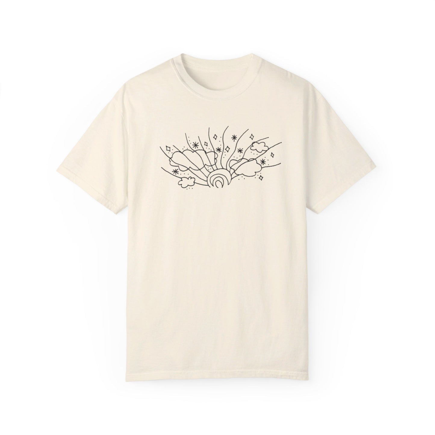 Into the Golden Hour by Maleeh Molstad limited edition unisex garment-dyed t-shirt ~ Summer