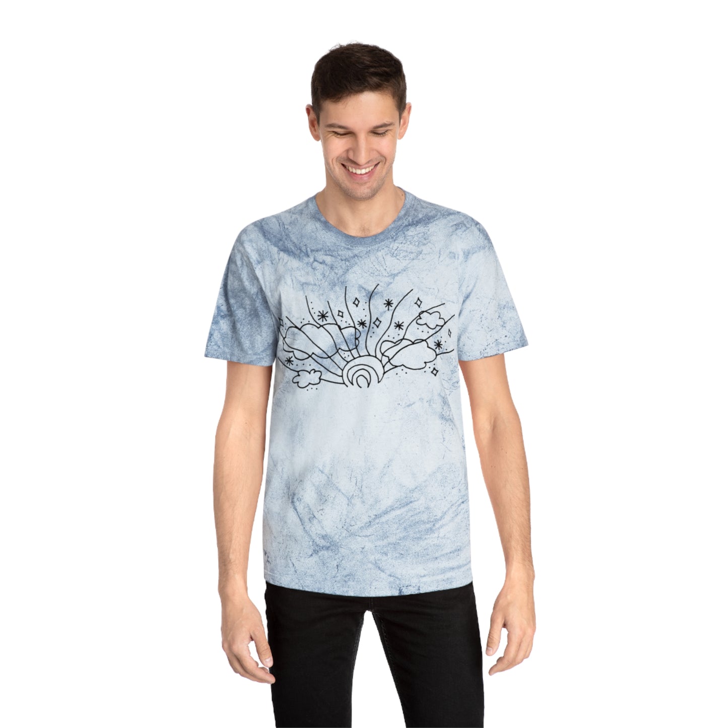 Into the Golden Hour by Maleeh Molstad limited edition unisex color blast t-shirt ~ Summer