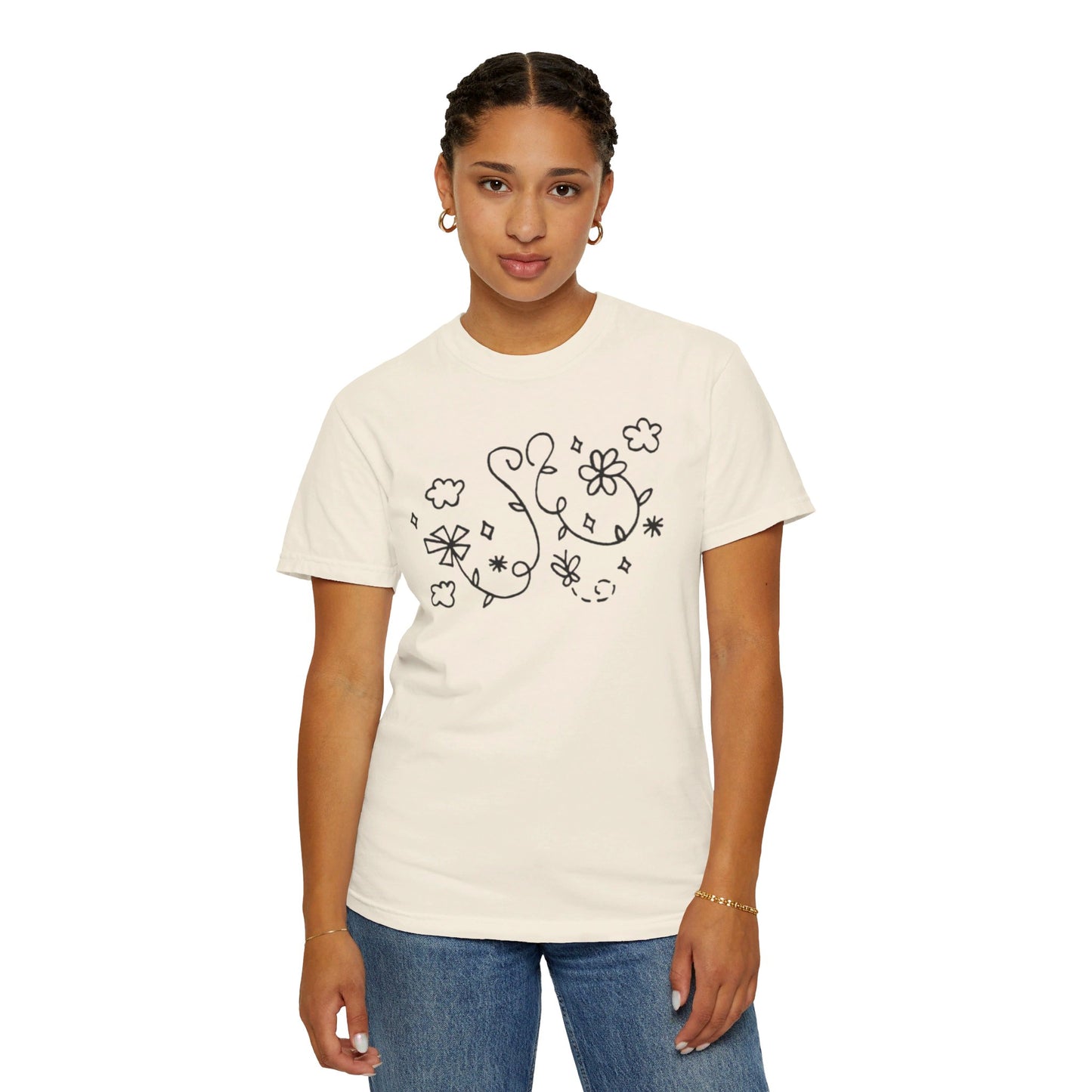 Into the Golden Hour by Maleeh Molstad limited edition unisex garment-dyed t-shirt ~ Lessons