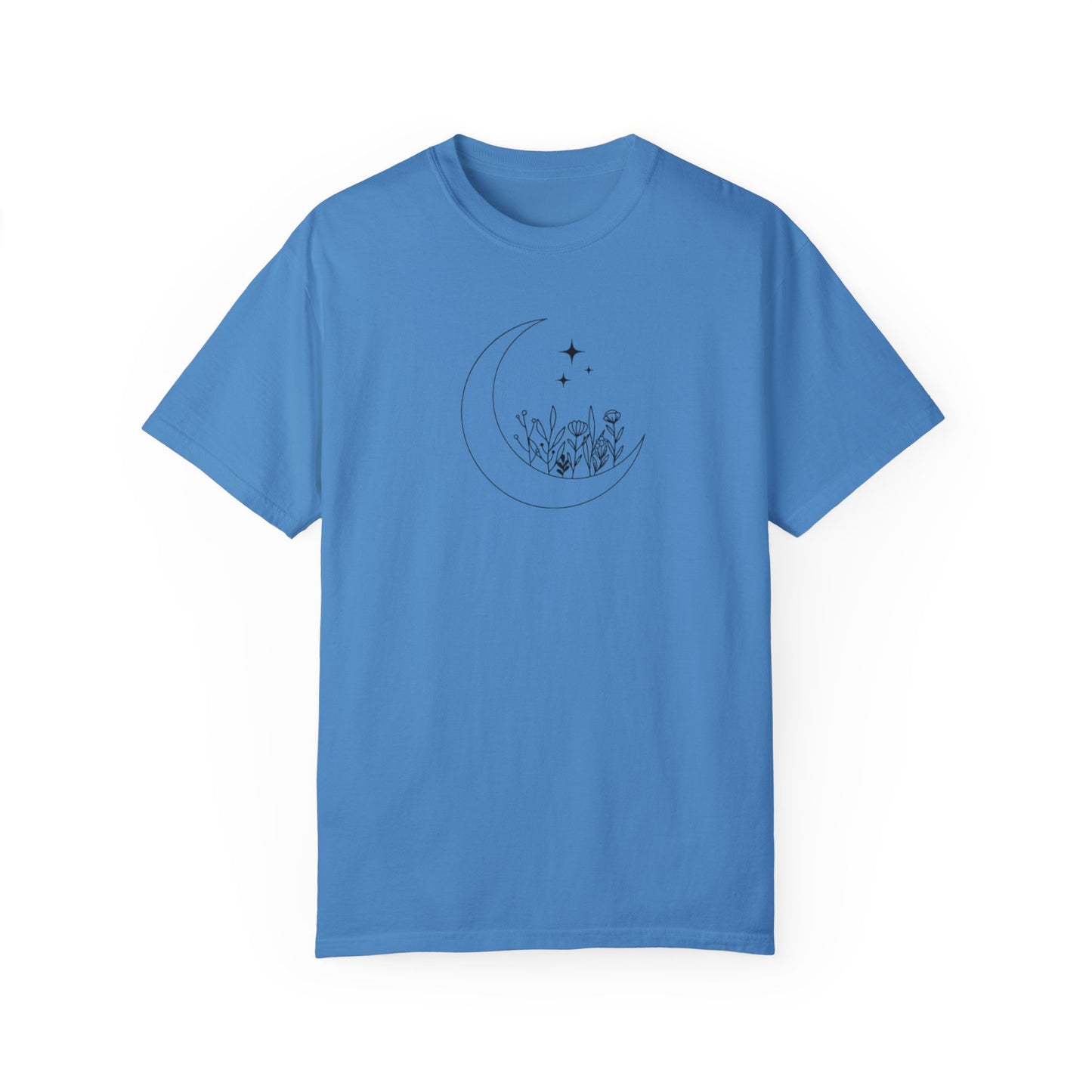Where the Stars Shine Indigo Blue by Maleeh Molstad unisex garment-dyed t-shirt ~ Musn’t Forget