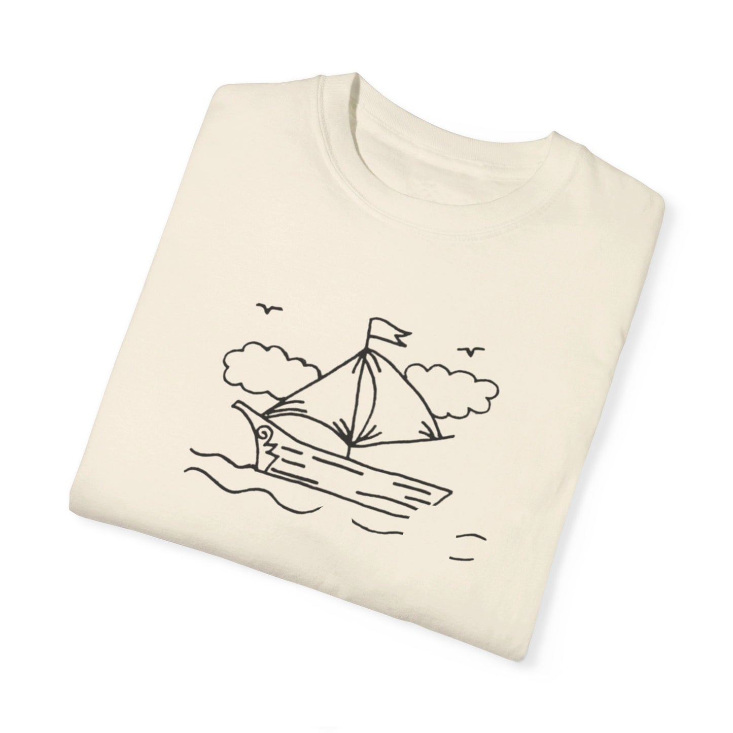 Into the Golden Hour by Maleeh Molstad limited edition unisex garment-dyed t-shirt ~ Paradise