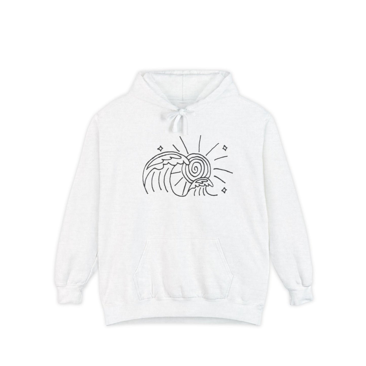 Into the Golden Hour by Maleeh Molstad limited edition unisex drummer hoodie ~ Waves