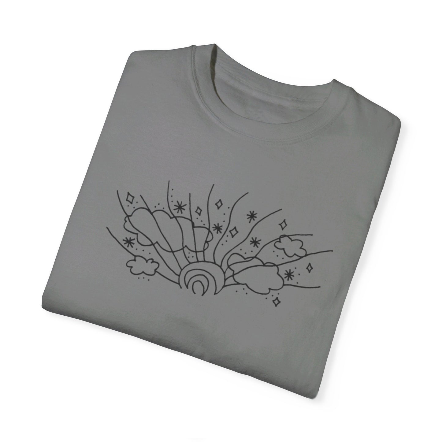 Into the Golden Hour by Maleeh Molstad limited edition unisex garment-dyed t-shirt ~ Summer