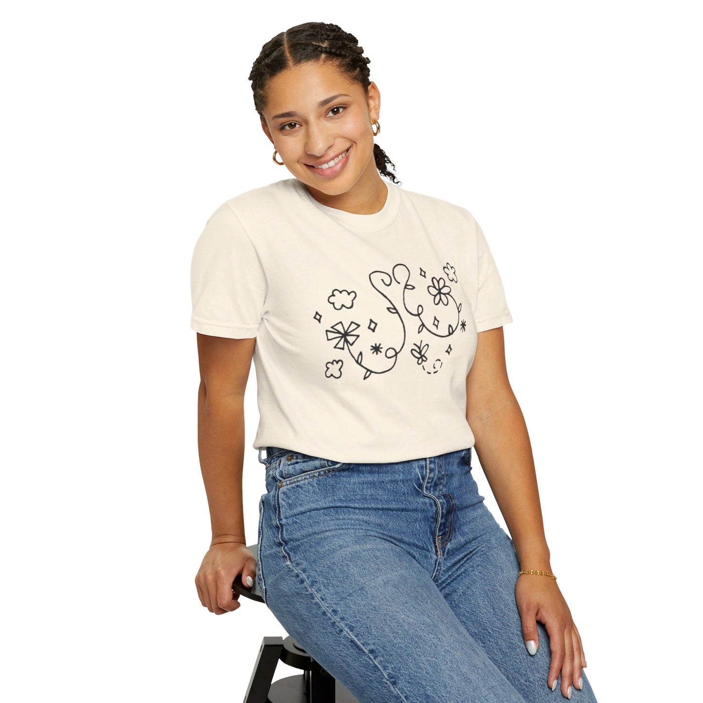 Into the Golden Hour by Maleeh Molstad limited edition unisex garment-dyed t-shirt ~ Lessons