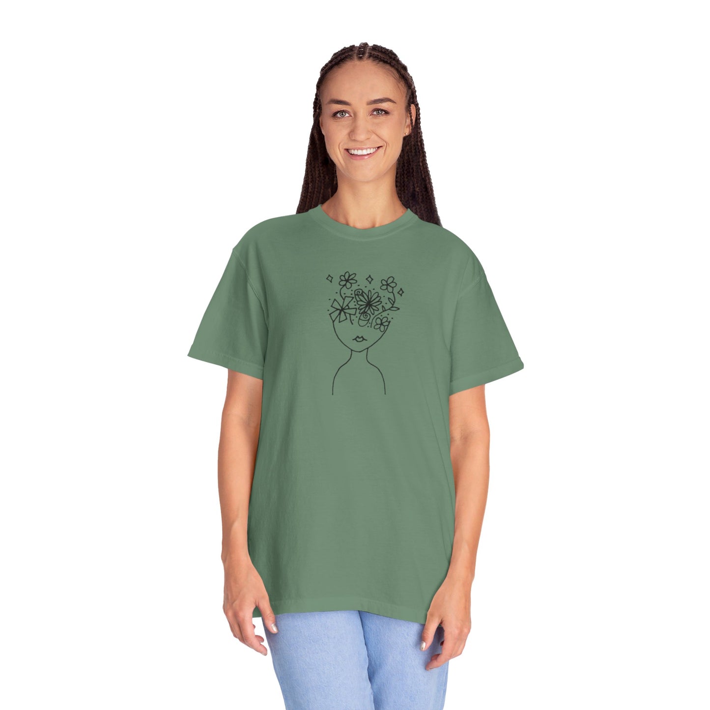 Into the Golden Hour by Maleeh Molstad limited edition unisex garment-dyed t-shirt ~ Understanding