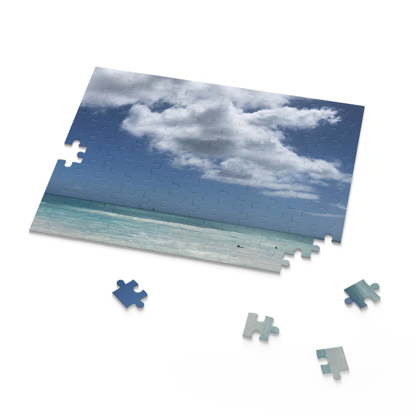 Puzzle photography by Maleeh Molstad inspiration for the poem titled ~ Waves from Into the Golden Hour by Maleeh Molstad