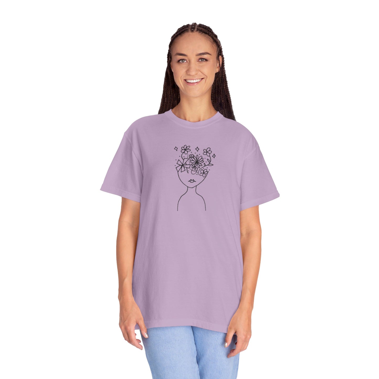 Into the Golden Hour by Maleeh Molstad limited edition unisex garment-dyed t-shirt ~ Understanding