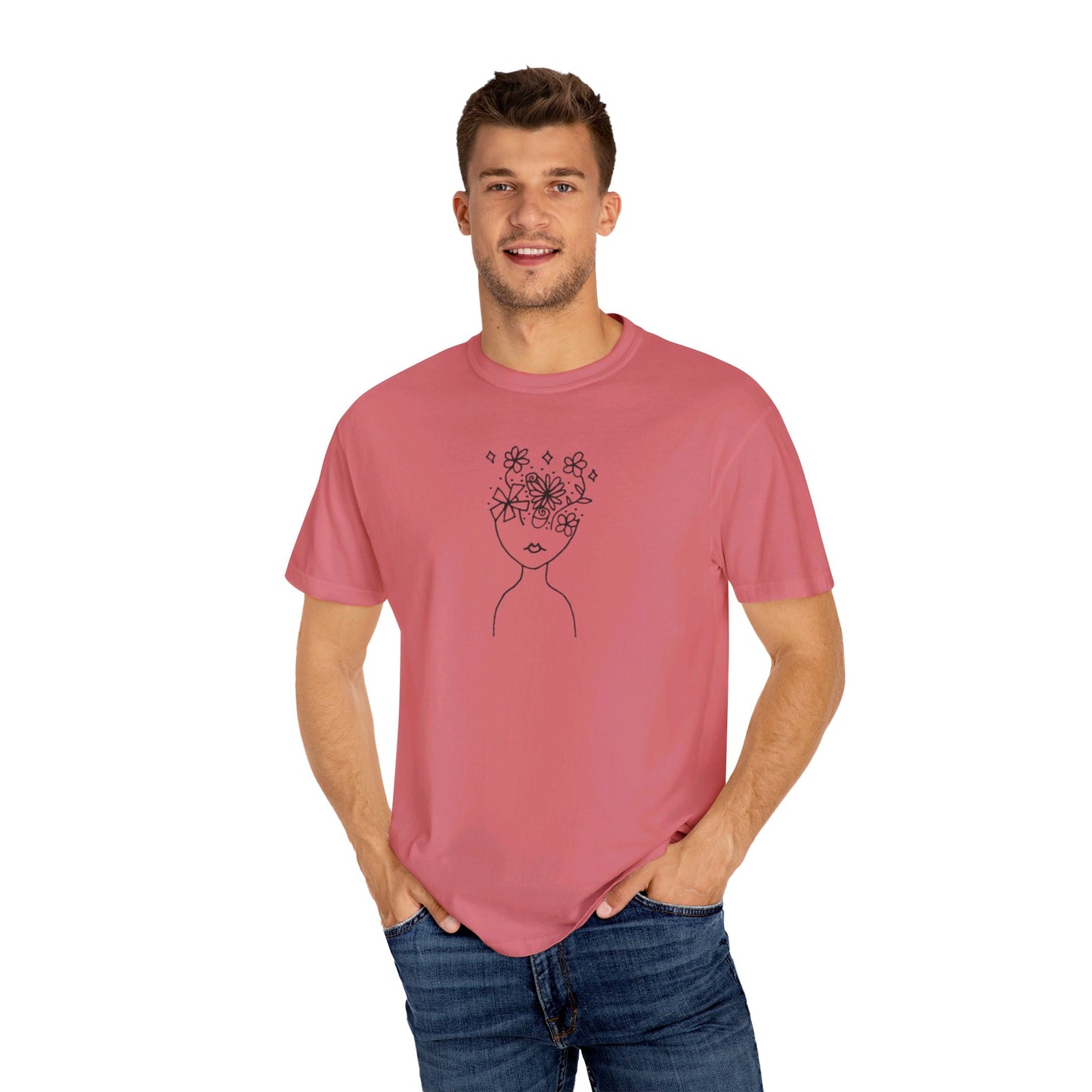 Into the Golden Hour by Maleeh Molstad limited edition unisex garment-dyed t-shirt ~ Understanding