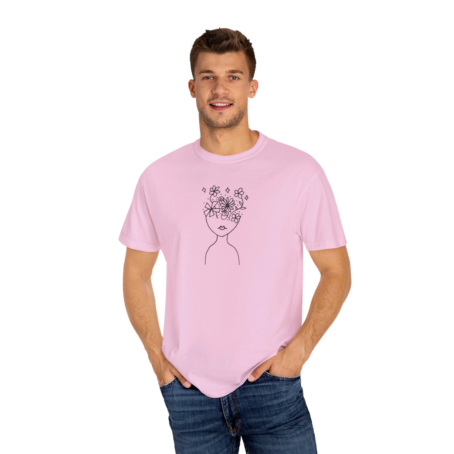 Into the Golden Hour by Maleeh Molstad limited edition unisex garment-dyed t-shirt ~ Understanding