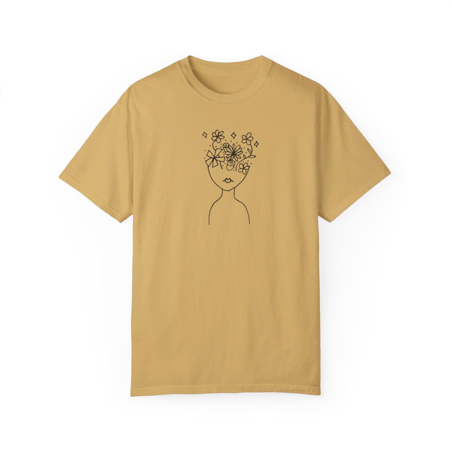 Into the Golden Hour by Maleeh Molstad limited edition unisex garment-dyed t-shirt ~ Understanding