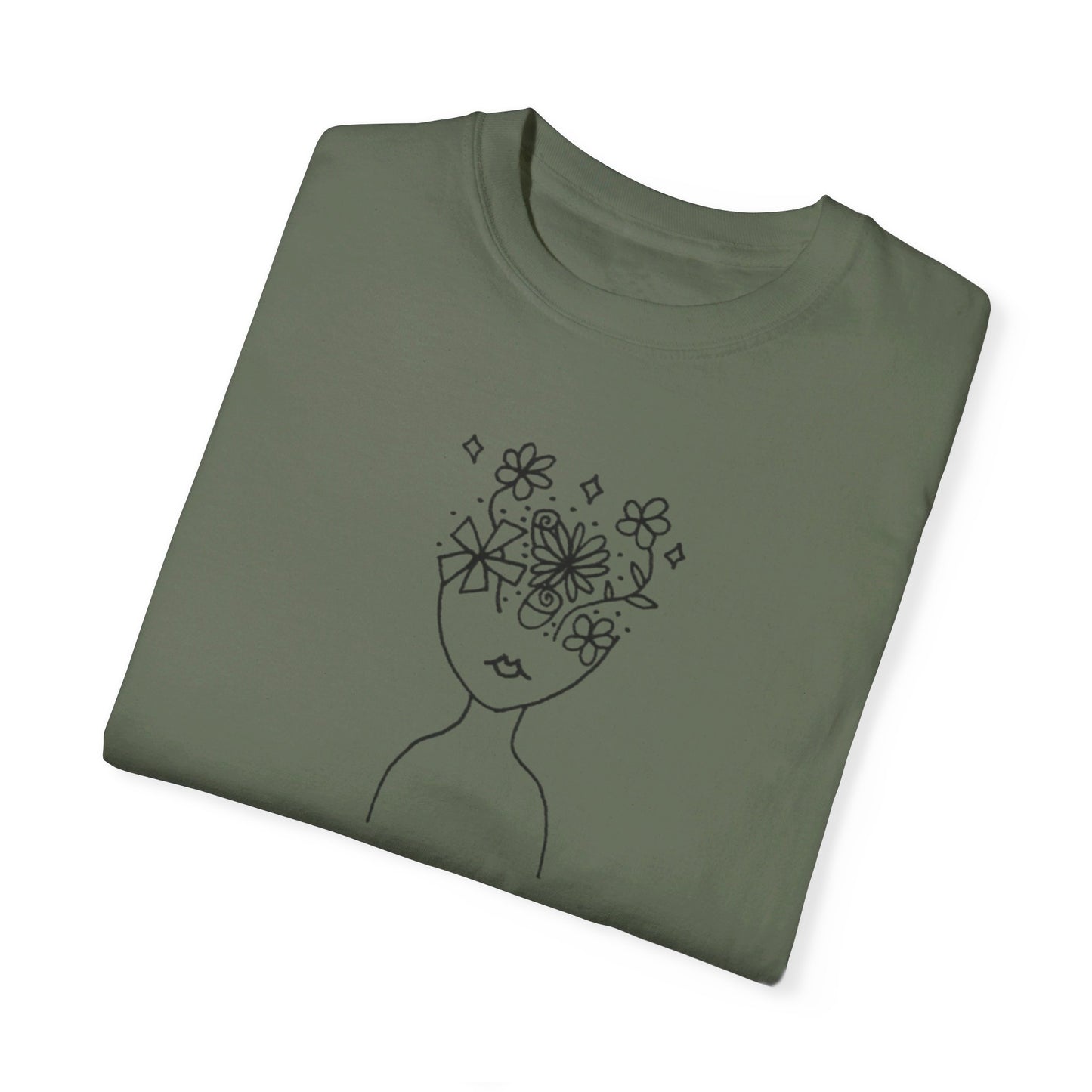 Into the Golden Hour by Maleeh Molstad limited edition unisex garment-dyed t-shirt ~ Understanding