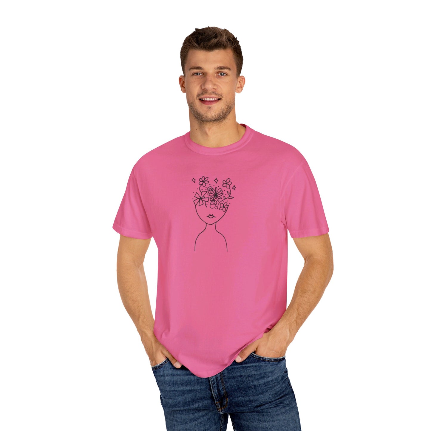 Into the Golden Hour by Maleeh Molstad limited edition unisex garment-dyed t-shirt ~ Understanding