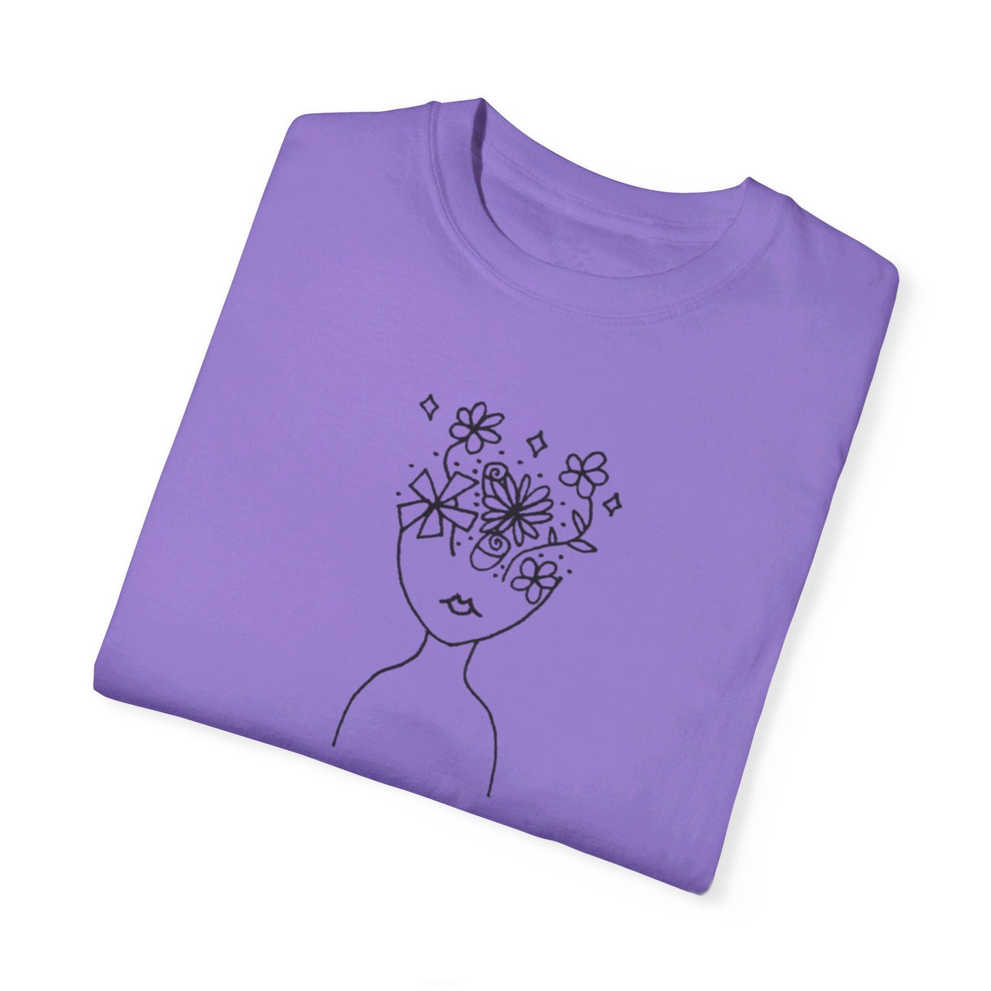 Into the Golden Hour by Maleeh Molstad limited edition unisex garment-dyed t-shirt ~ Understanding