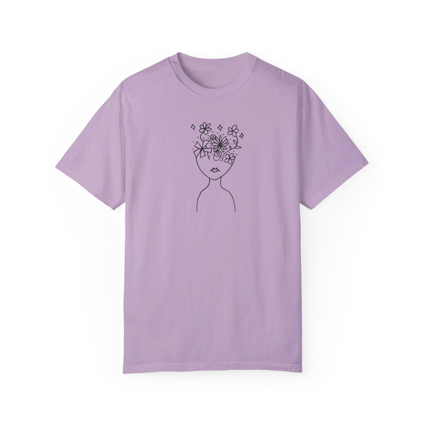 Into the Golden Hour by Maleeh Molstad limited edition unisex garment-dyed t-shirt ~ Understanding