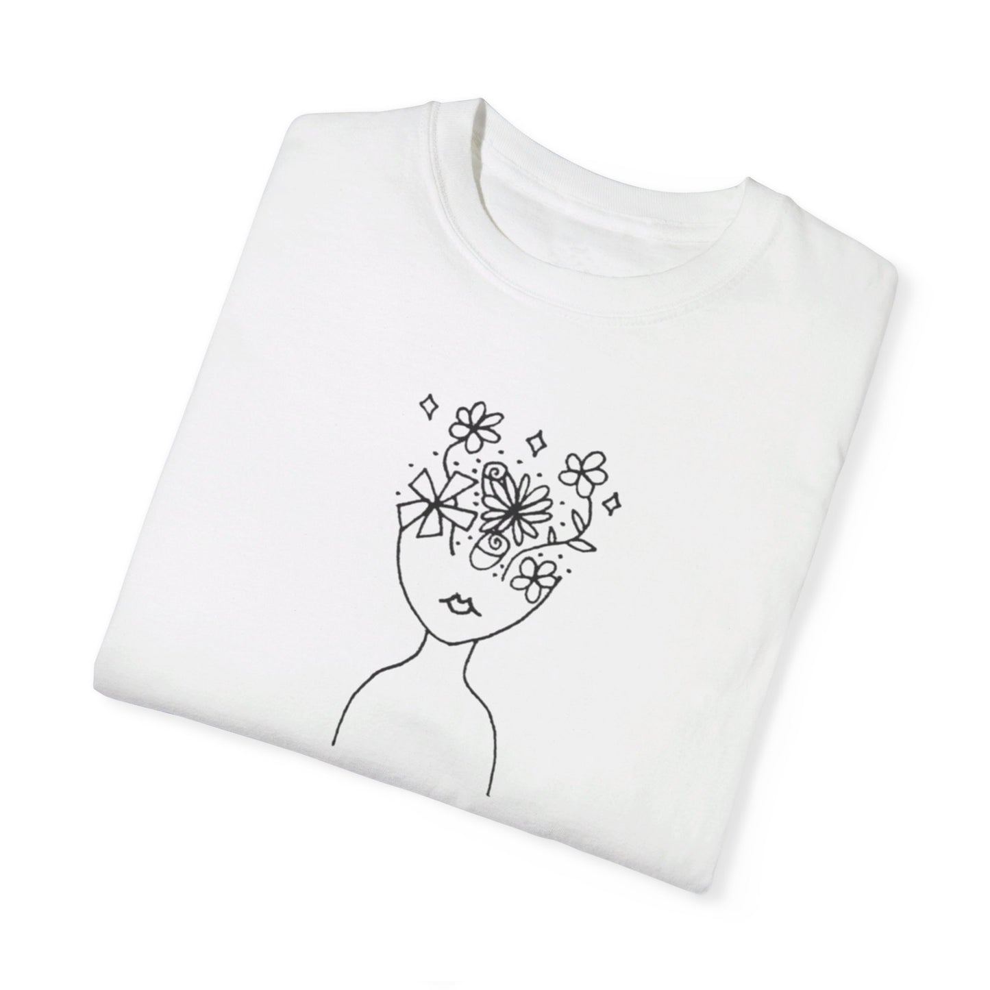 Into the Golden Hour by Maleeh Molstad limited edition unisex garment-dyed t-shirt ~ Understanding