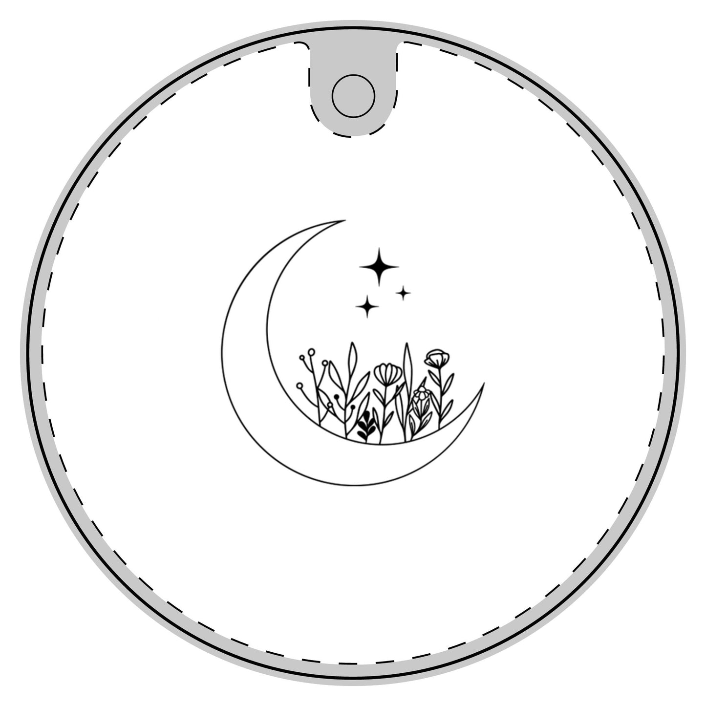 Where The Stars Shine Indigo Blue by Maleeh Molstad ceramic ornament ~ Mustn’t Forget