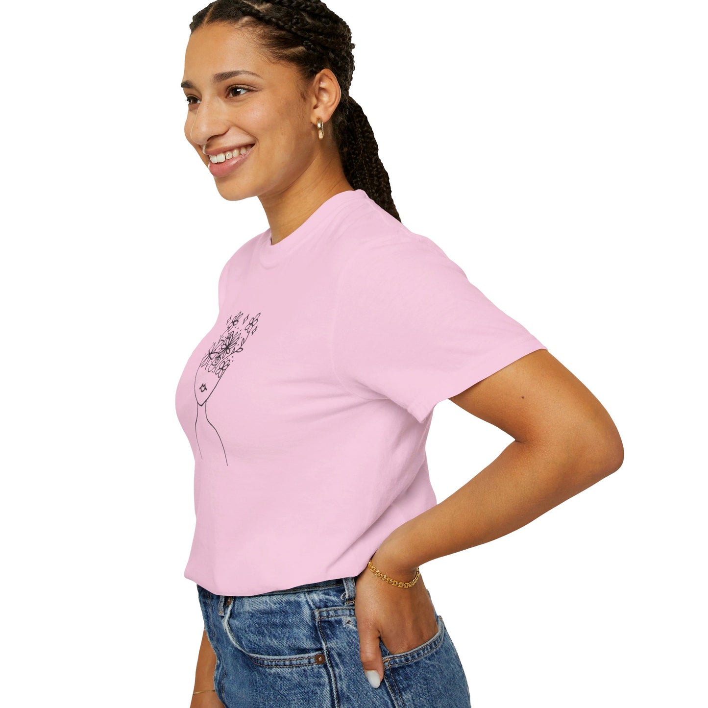 Into the Golden Hour by Maleeh Molstad limited edition unisex garment-dyed t-shirt ~ Understanding