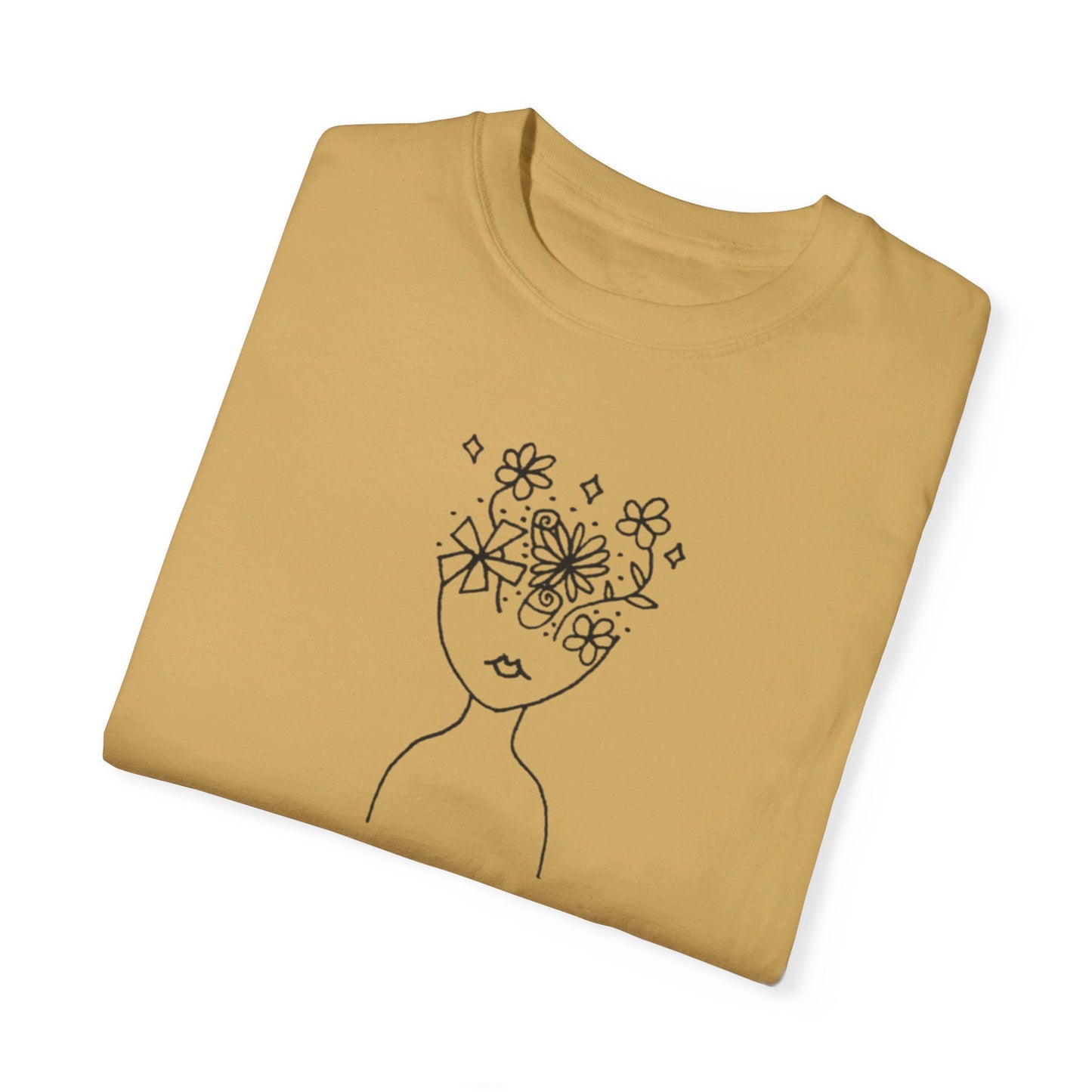 Into the Golden Hour by Maleeh Molstad limited edition unisex garment-dyed t-shirt ~ Understanding