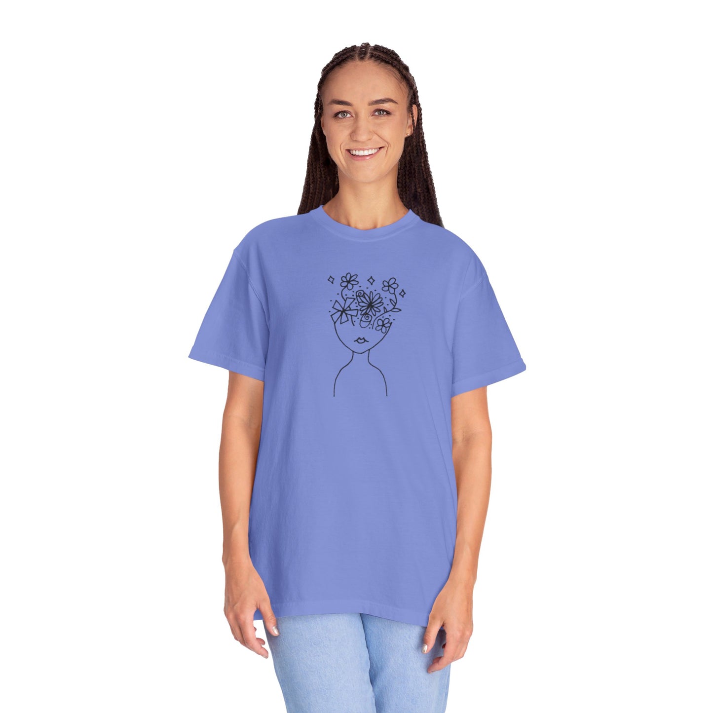 Into the Golden Hour by Maleeh Molstad limited edition unisex garment-dyed t-shirt ~ Understanding