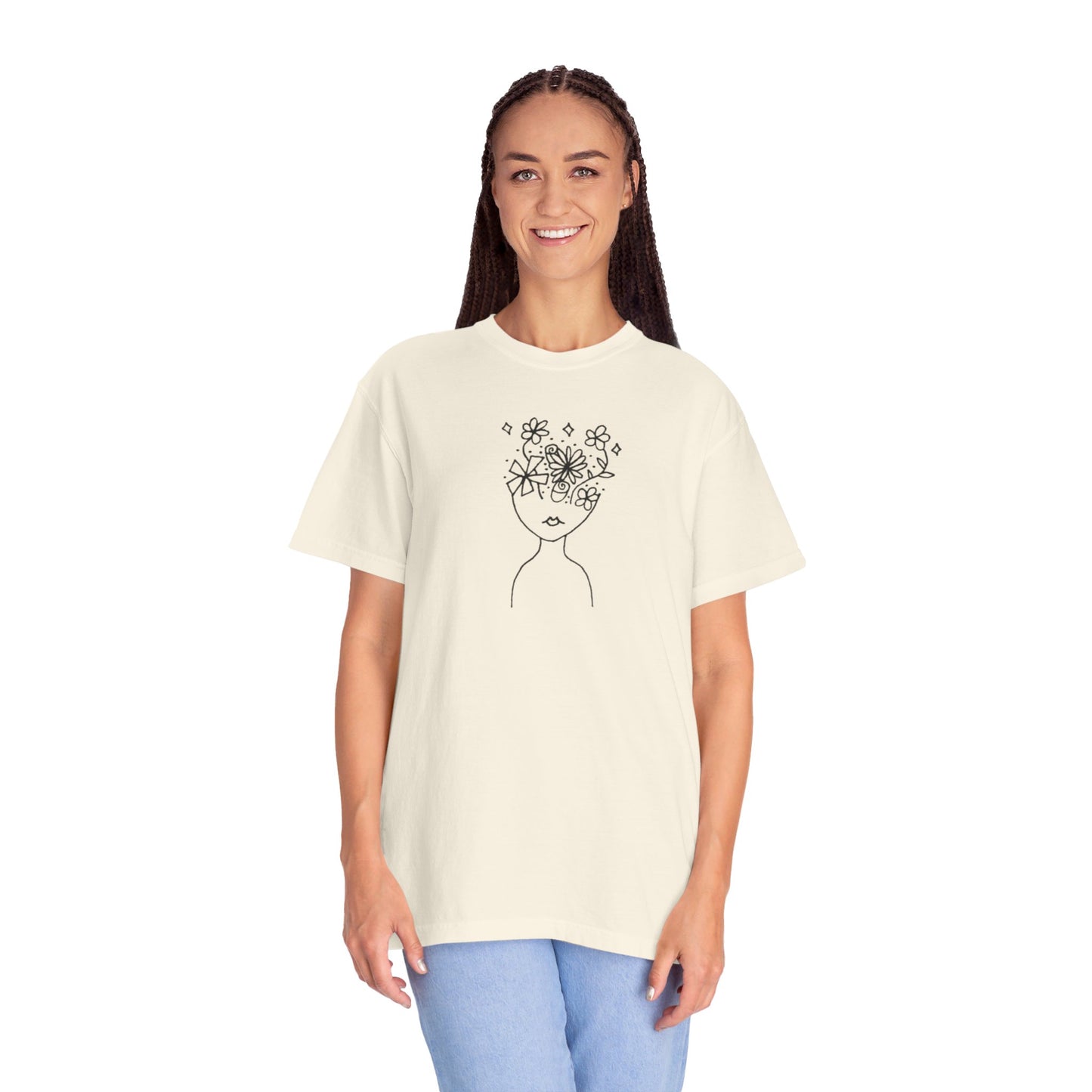 Into the Golden Hour by Maleeh Molstad limited edition unisex garment-dyed t-shirt ~ Understanding