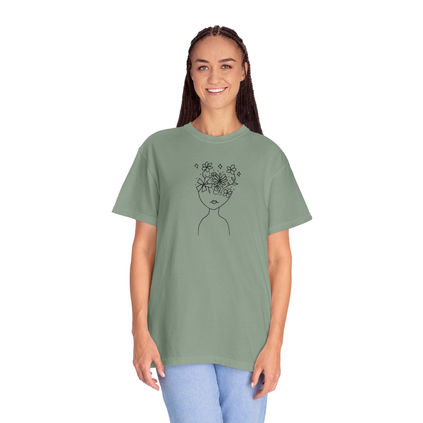 Into the Golden Hour by Maleeh Molstad limited edition unisex garment-dyed t-shirt ~ Understanding