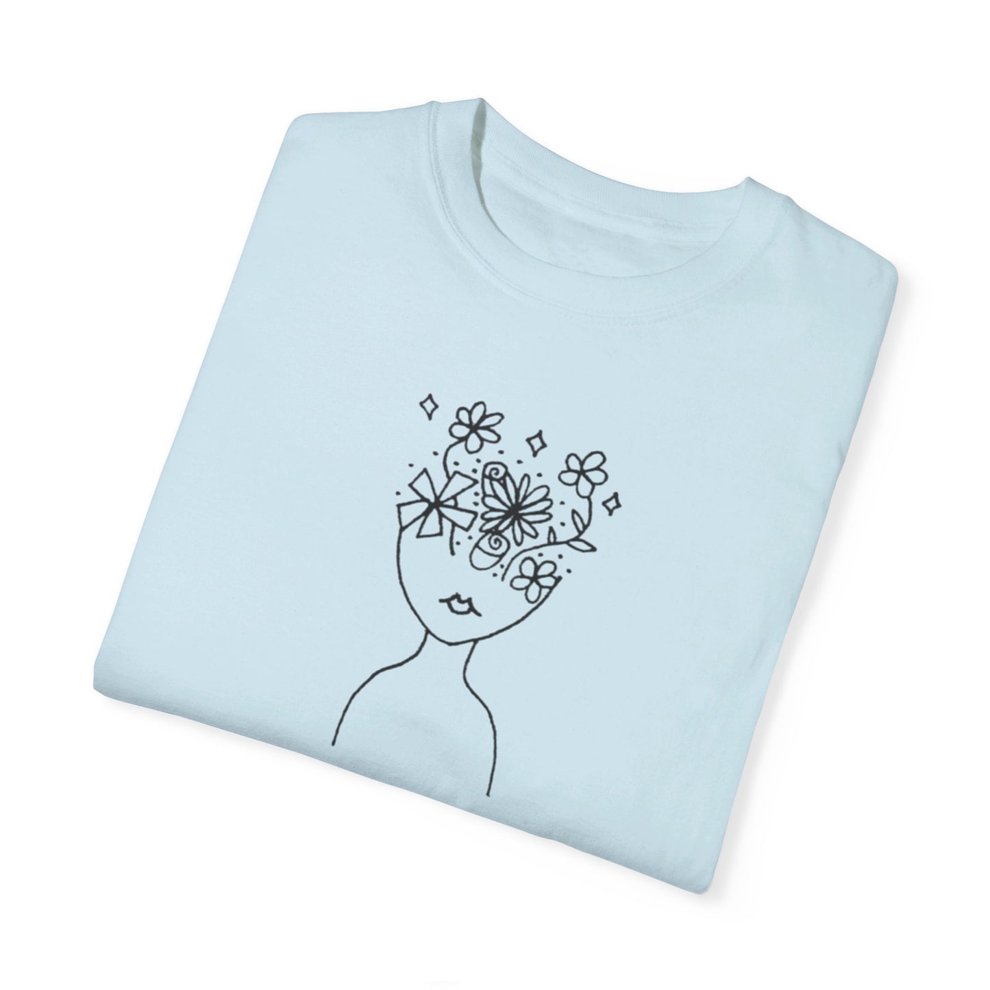 Into the Golden Hour by Maleeh Molstad limited edition unisex garment-dyed t-shirt ~ Understanding