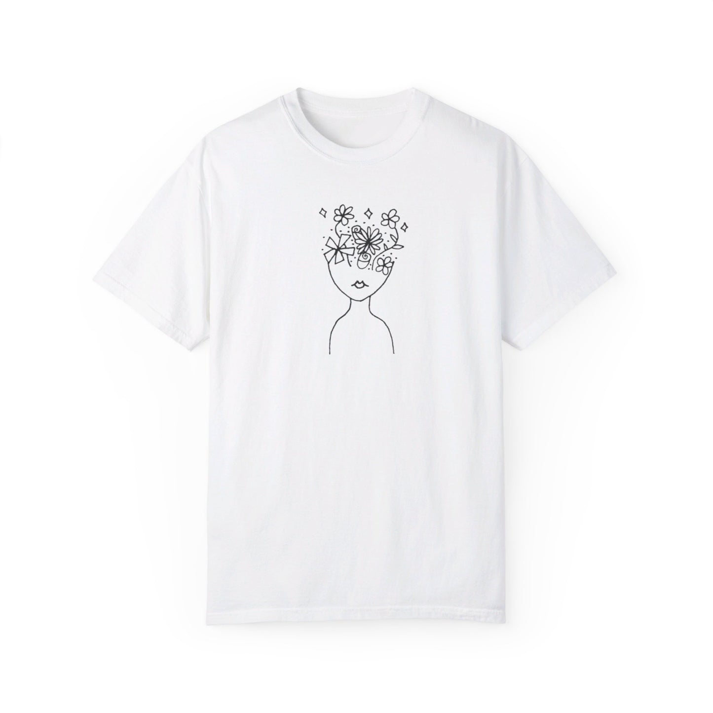 Into the Golden Hour by Maleeh Molstad limited edition unisex garment-dyed t-shirt ~ Understanding