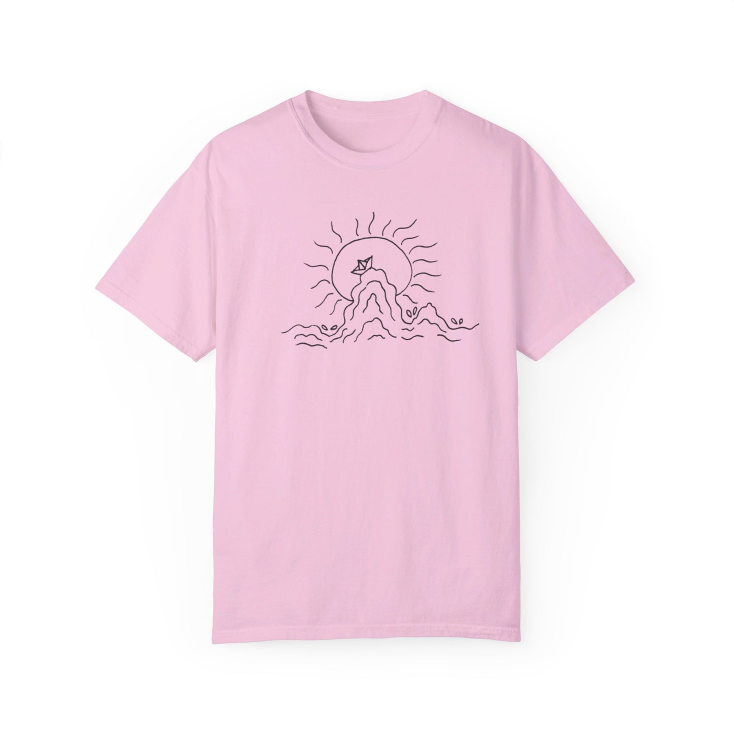 Into the Golden Hour by Maleeh Molstad limited edition unisex garment-dyed t-shirt ~ Peace