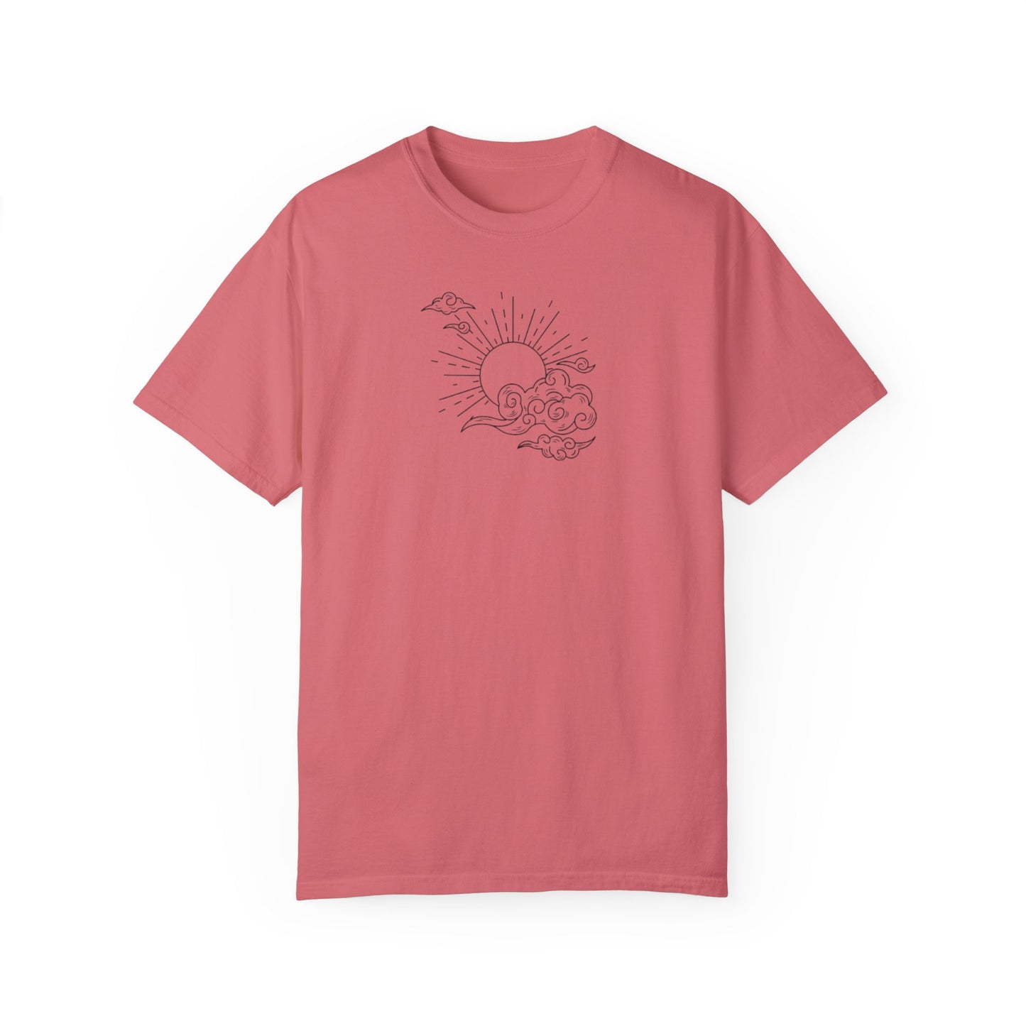 Where The Stars Shine Indigo Blue by Maleeh Molstad unisex garment-dyed t-shirt ~ Optimistic
