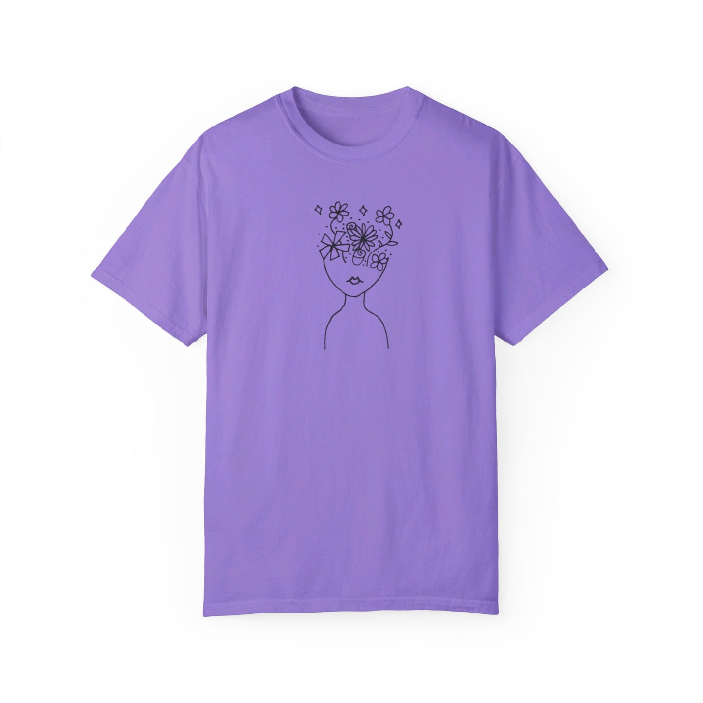 Into the Golden Hour by Maleeh Molstad limited edition unisex garment-dyed t-shirt ~ Understanding