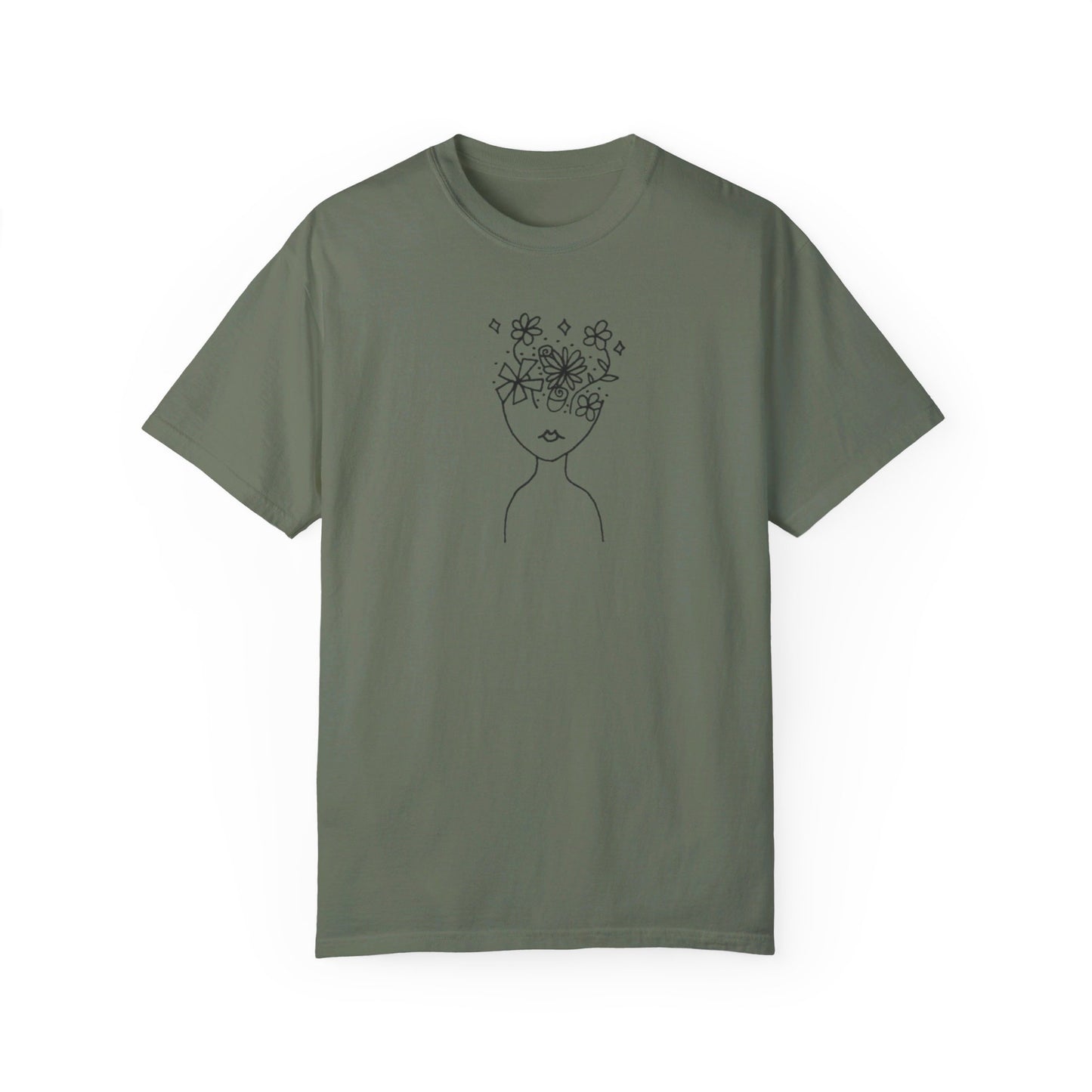 Into the Golden Hour by Maleeh Molstad limited edition unisex garment-dyed t-shirt ~ Understanding