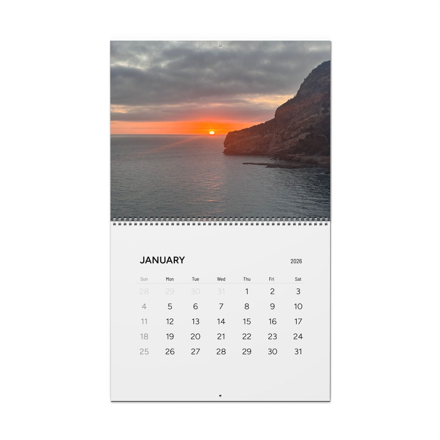 Scenic Wall Calendar (2026) by Maleeh Molstad ~ Nature Photography, Monthly Planner, Gift Idea, Home Decor, Wall Art