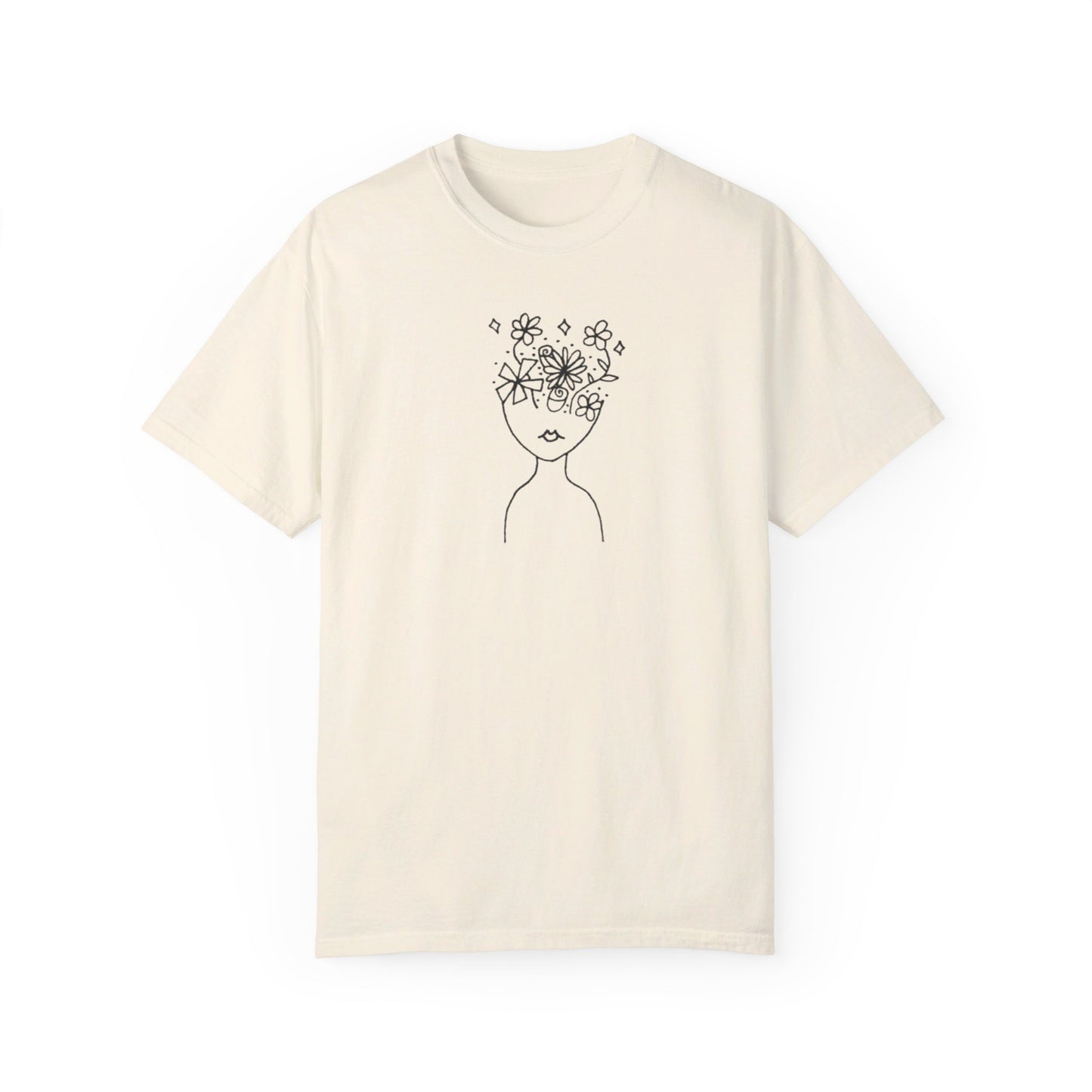 Into the Golden Hour by Maleeh Molstad limited edition unisex garment-dyed t-shirt ~ Understanding