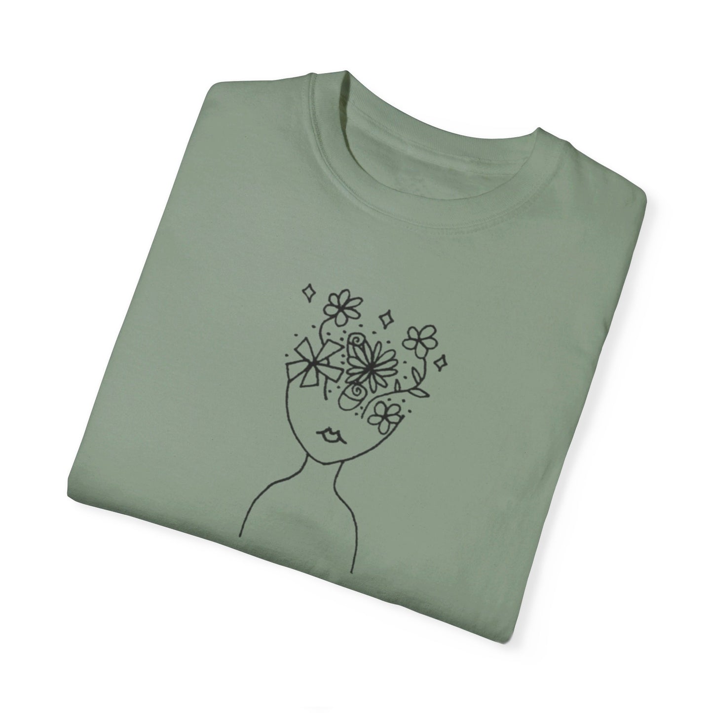 Into the Golden Hour by Maleeh Molstad limited edition unisex garment-dyed t-shirt ~ Understanding