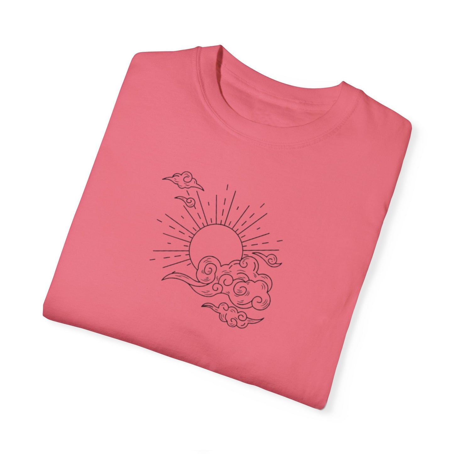 Where The Stars Shine Indigo Blue by Maleeh Molstad unisex garment-dyed t-shirt ~ Optimistic