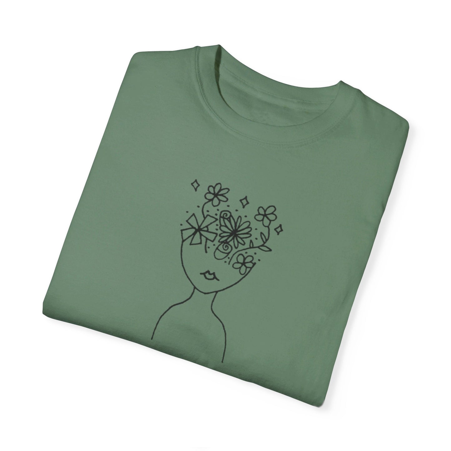 Into the Golden Hour by Maleeh Molstad limited edition unisex garment-dyed t-shirt ~ Understanding